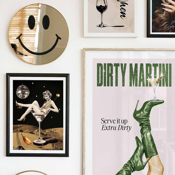 Cocktail & Bar Cart Prints