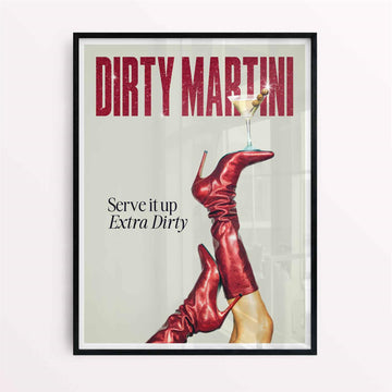 DIRTY MARTINI POSTER