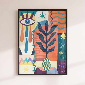Dream Keeper Illustration Wall Art