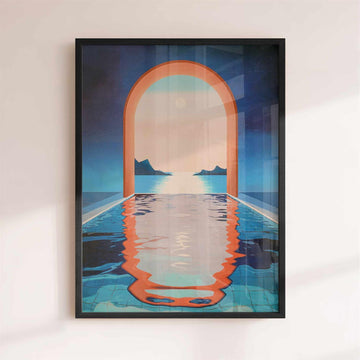 Dream Pool Archway Print