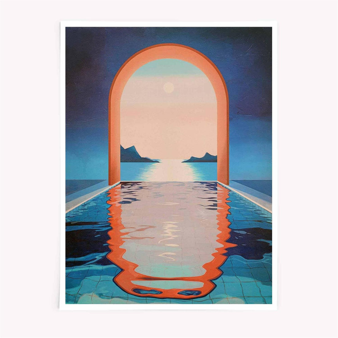 Dream Pool Archway Print
