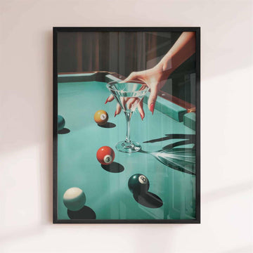 Poolside Martini Print