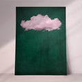 Emerald Green Cloud Print | Minimalist & Maximalist Wall Art Decor - Print Only