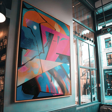 Gallery framed canvas print for interior decor by afterhours Gallery