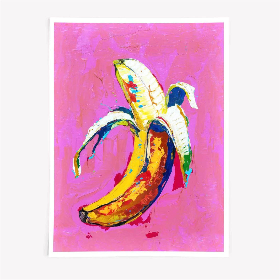 Banana Pop Art Print