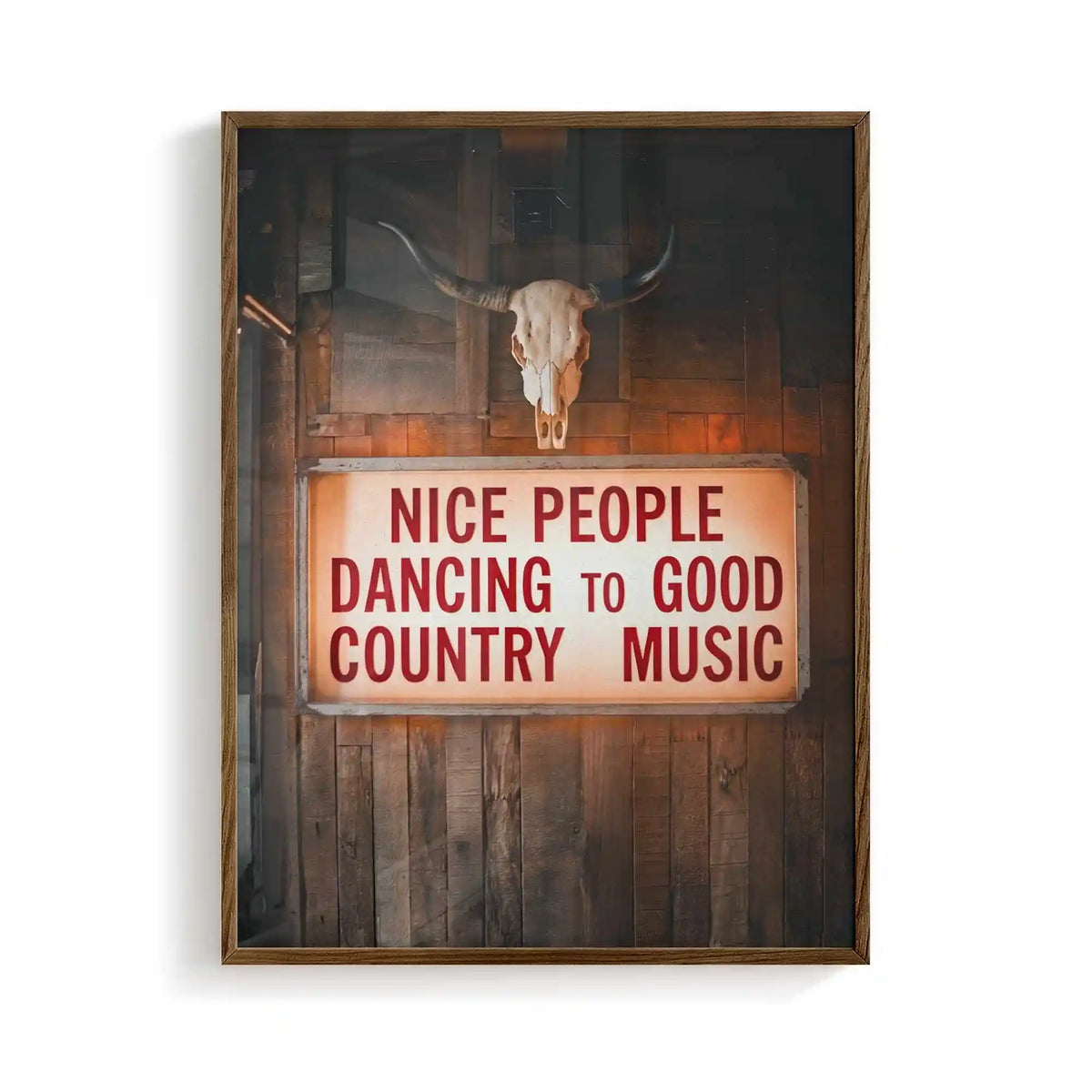 country and western music modern wall art print by afterhours gallery