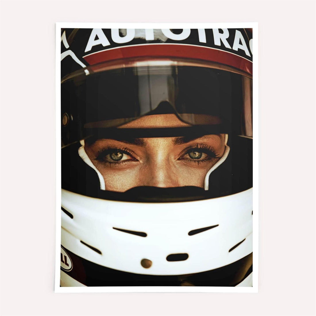 FORMULA ONE RACE GIRL PRINT