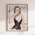 Smells Like Sh*t? | Funny Retro Bathroom Print | Vintage Woman Wall Art - Afterhours Galley