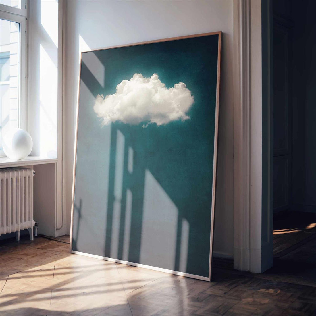 Solitary Cloud Print