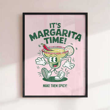 IT'S MARGARITA TIME POSTER