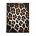 Leopard fashion wall art featuring luxury animal print in leopard brown, camel, cream and black for stylish contemporary interiors | After Hours Gallery