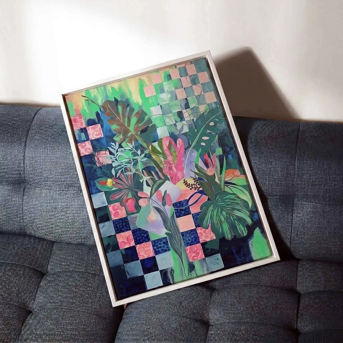 Botanical Beat Floral Abstract Print